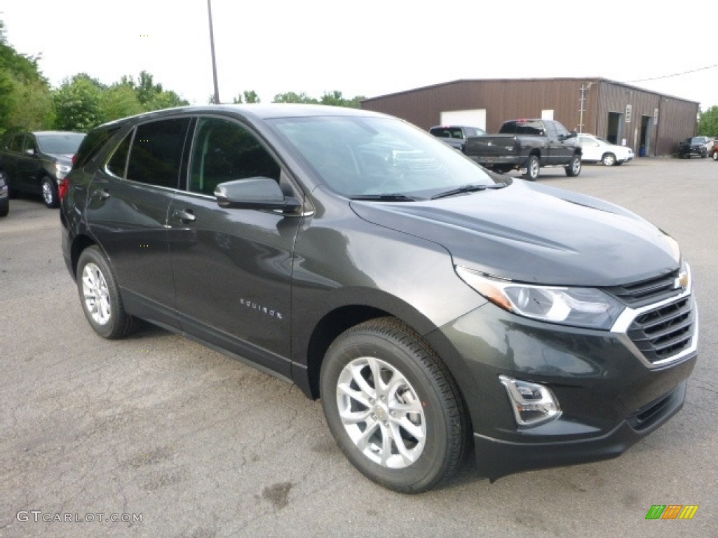 Nightfall Gray Metallic 2018 Chevrolet Equinox LT AWD Exterior Photo #121242505