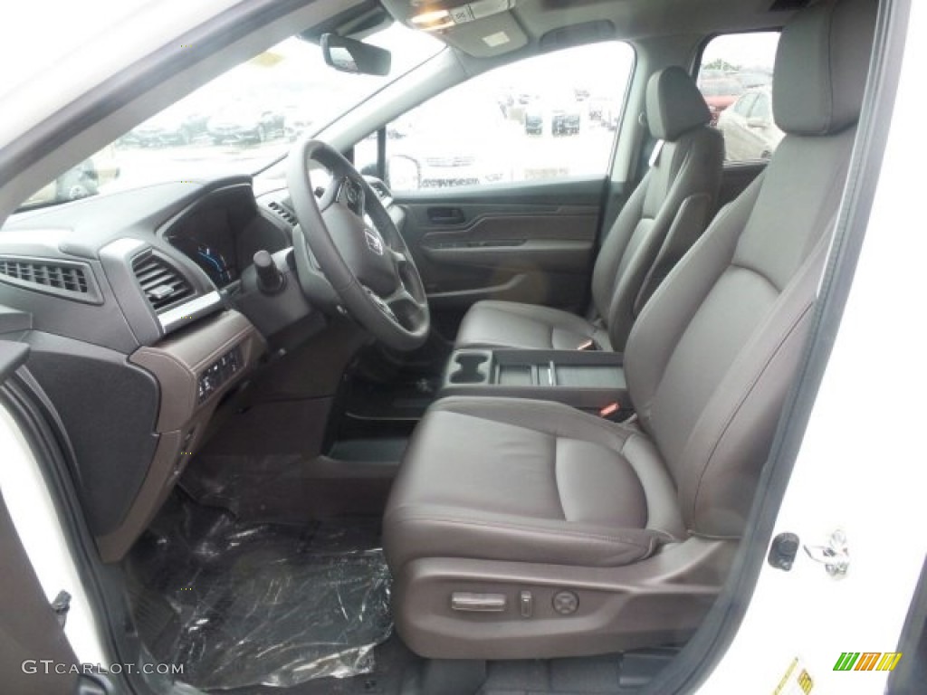 Mocha Interior 2018 Honda Odyssey EX-L Photo #121242695