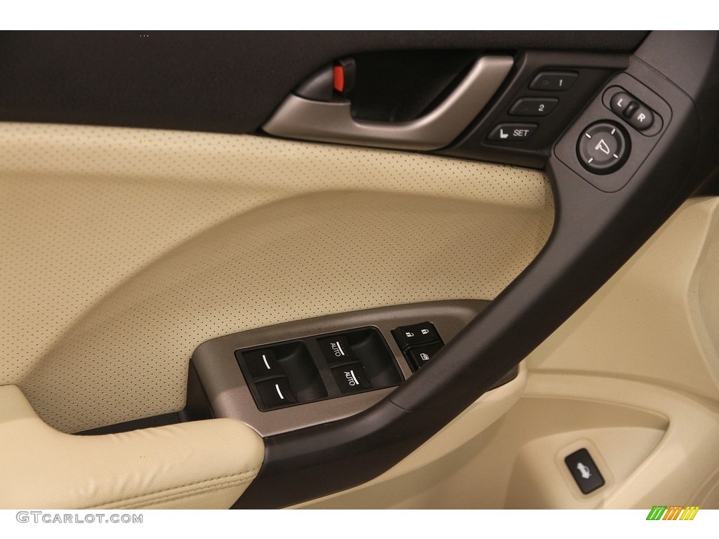 2009 TSX Sedan - Basque Red Pearl / Parchment photo #6