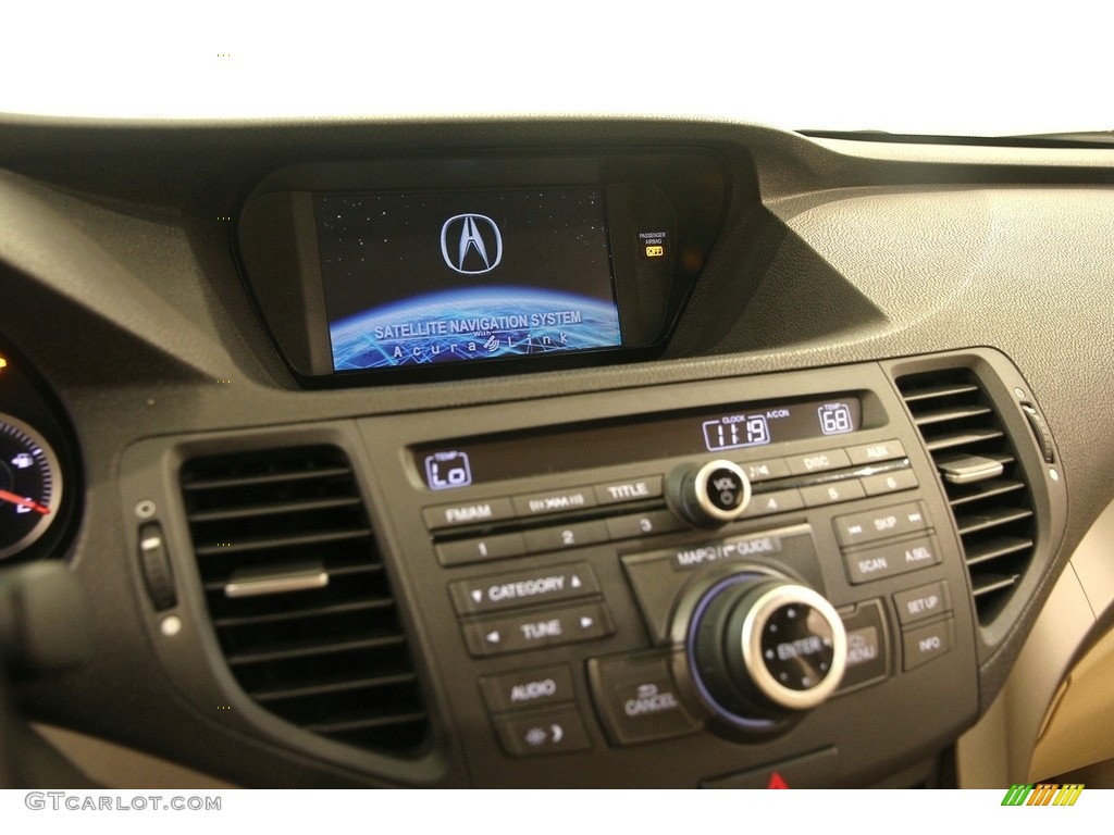 2009 TSX Sedan - Basque Red Pearl / Parchment photo #15
