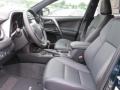 Black 2017 Toyota RAV4 SE Interior Color