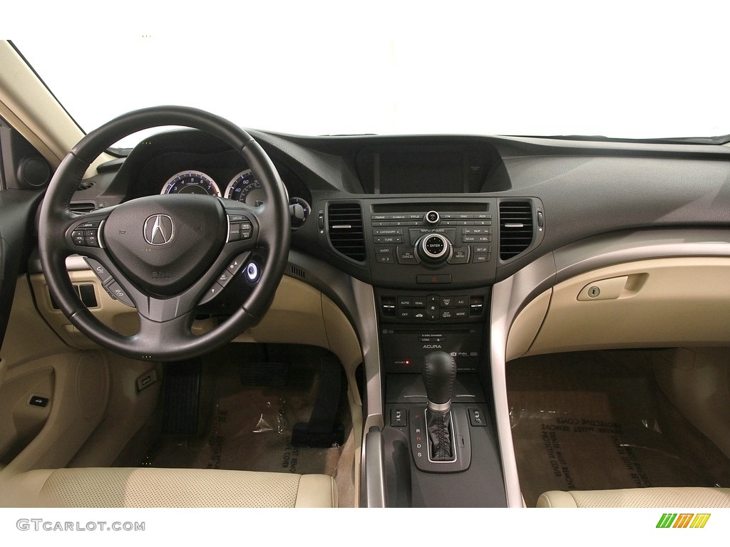 2009 TSX Sedan - Basque Red Pearl / Parchment photo #32