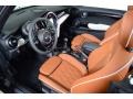 Chesterfield Leather/Malt Brown Front Seat Photo for 2017 Mini Convertible #121244179