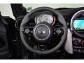 2017 Mini Convertible Chesterfield Leather/Malt Brown Interior Steering Wheel Photo