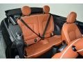 2017 Mini Convertible Chesterfield Leather/Malt Brown Interior Rear Seat Photo