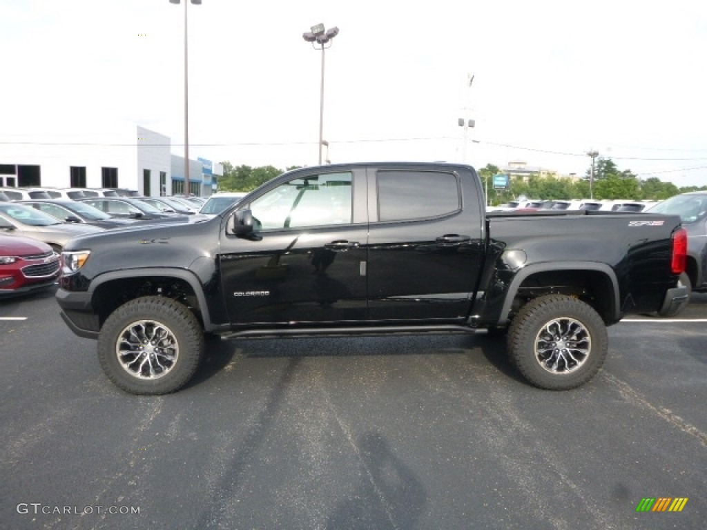 Black 2017 Chevrolet Colorado ZR2 Crew Cab 4x4 Exterior Photo #121244524