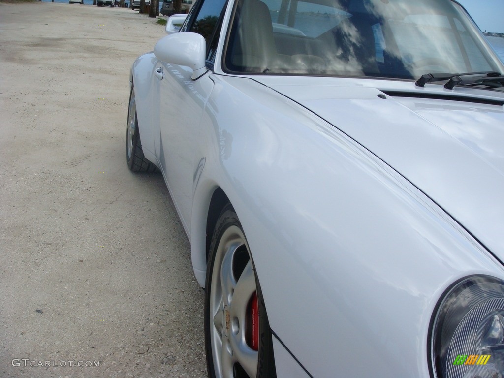 1997 911 Carrera Coupe - Glacier White / Cashmere photo #9