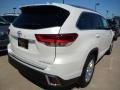 2017 Blizzard White Pearl Toyota Highlander Limited AWD  photo #2