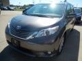 2017 Predawn Gray Mica Toyota Sienna XLE AWD  photo #1