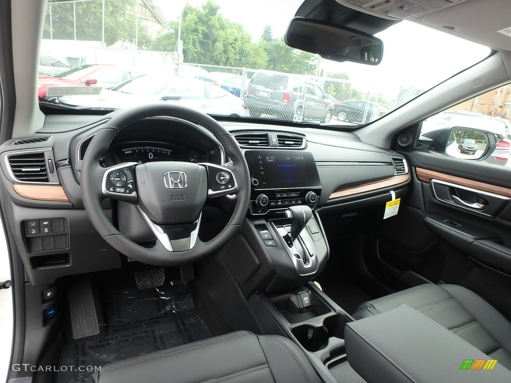 2017 CR-V EX-L AWD - White Diamond Pearl / Black photo #8