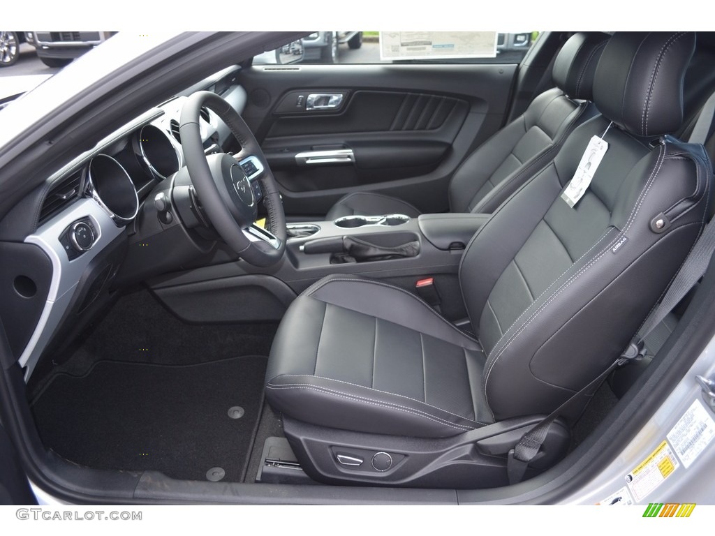 2017 Mustang GT Premium Coupe - Ingot Silver / Ebony photo #6