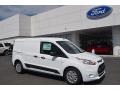 Frozen White 2017 Ford Transit Connect XLT Van