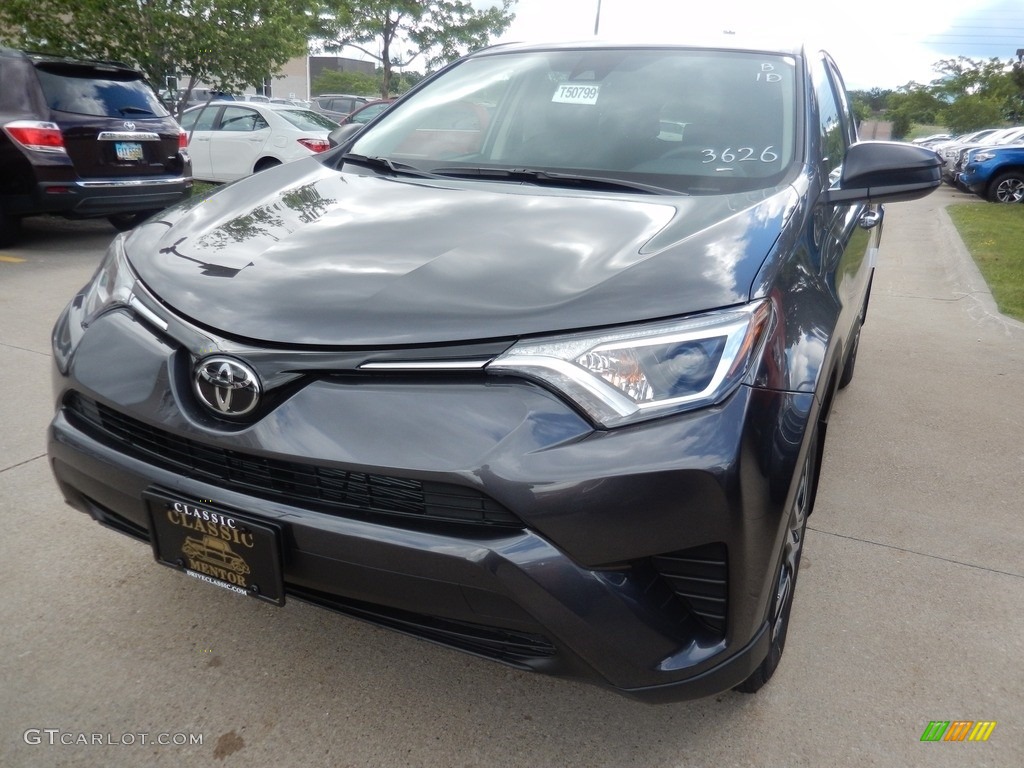 2017 RAV4 LE - Magnetic Gray Metallic / Black photo #1