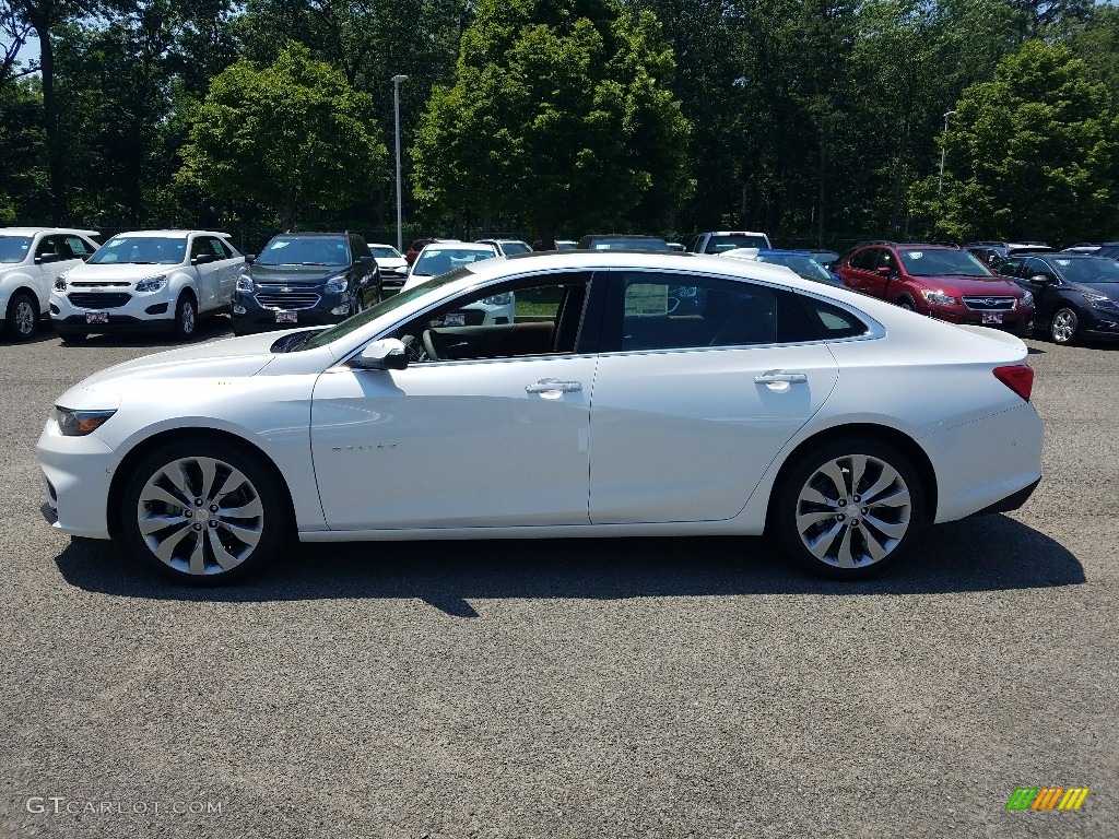 2017 Malibu Premier - Iridescent Pearl Tricoat / Dark Atmosphere/Loft Brown photo #3