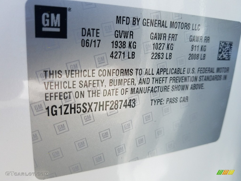 2017 Malibu Premier - Iridescent Pearl Tricoat / Dark Atmosphere/Loft Brown photo #8