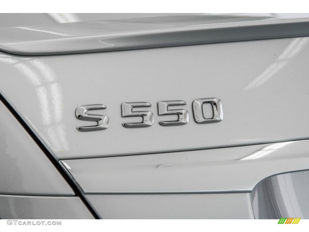 2016 S 550 Sedan - Iridium Silver Metallic / Black photo #7