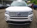 2017 White Platinum Ford Explorer Platinum 4WD  photo #7