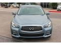 2015 Hagane Blue Infiniti Q50 3.7  photo #2