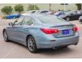 2015 Hagane Blue Infiniti Q50 3.7  photo #5