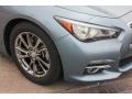 2015 Hagane Blue Infiniti Q50 3.7  photo #10