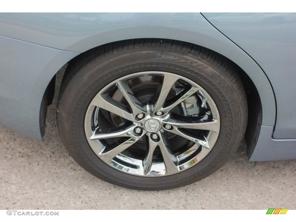 2015 Q50 3.7 - Hagane Blue / Graphite photo #12