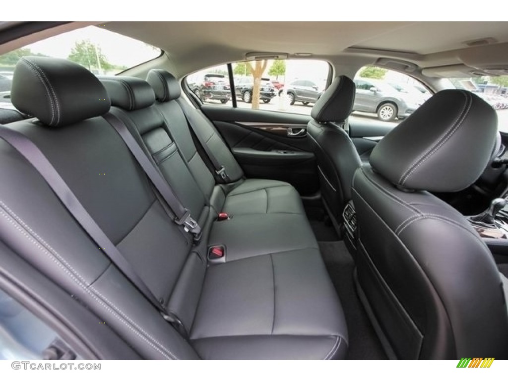 2015 Q50 3.7 - Hagane Blue / Graphite photo #23