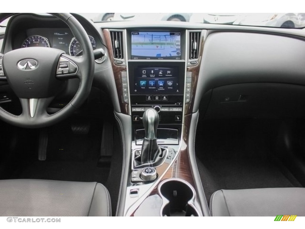 2015 Q50 3.7 - Hagane Blue / Graphite photo #29