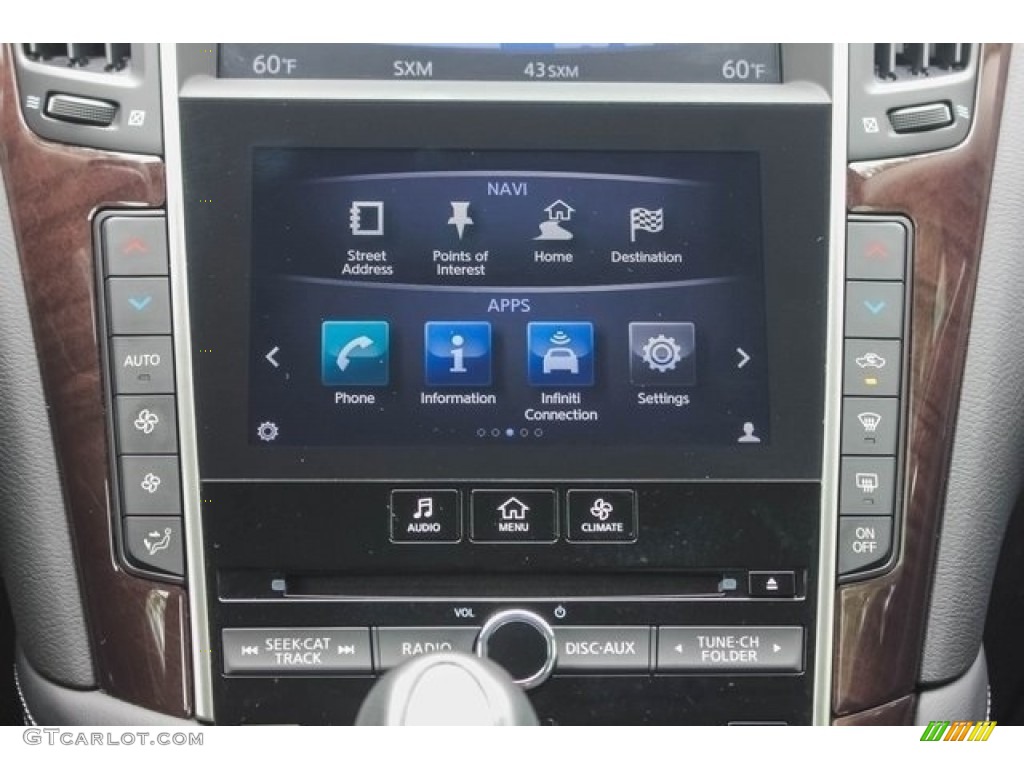 2015 Q50 3.7 - Hagane Blue / Graphite photo #31