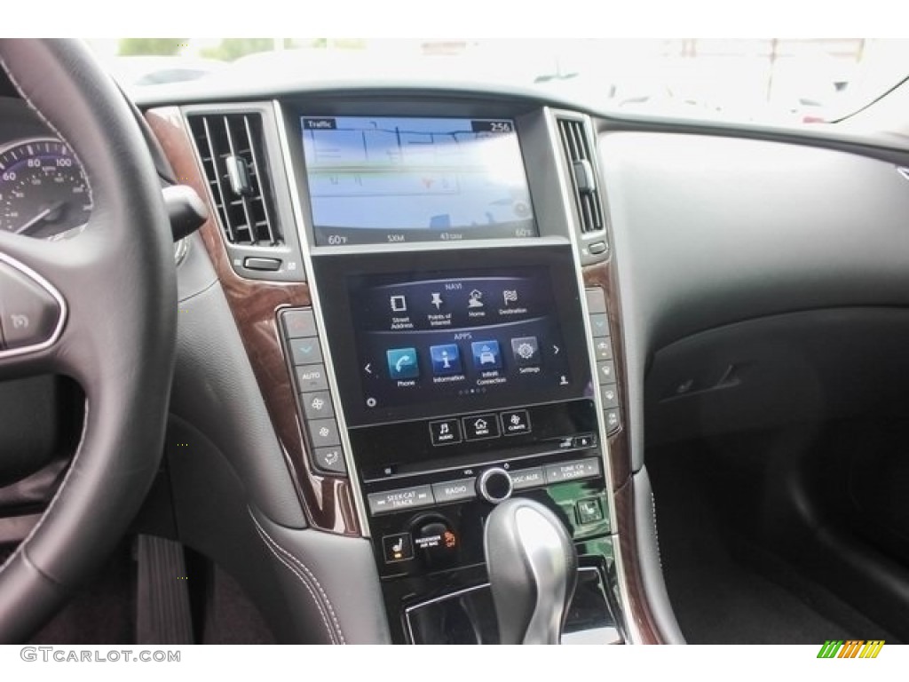 2015 Q50 3.7 - Hagane Blue / Graphite photo #34