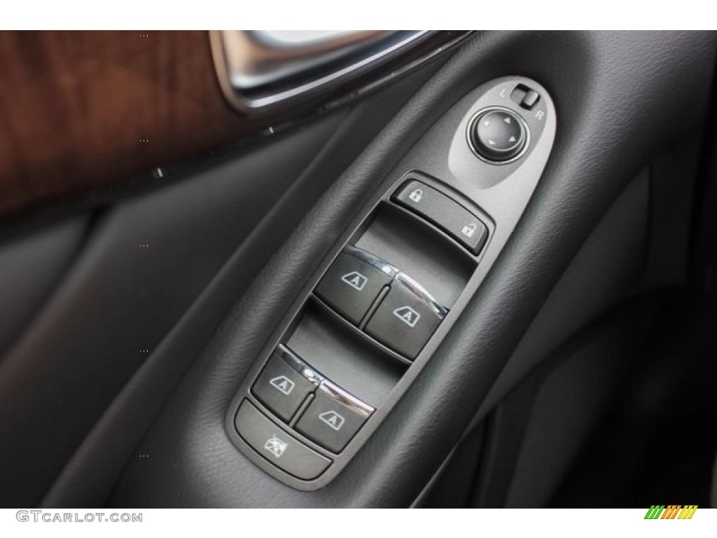 2015 Q50 3.7 - Hagane Blue / Graphite photo #49