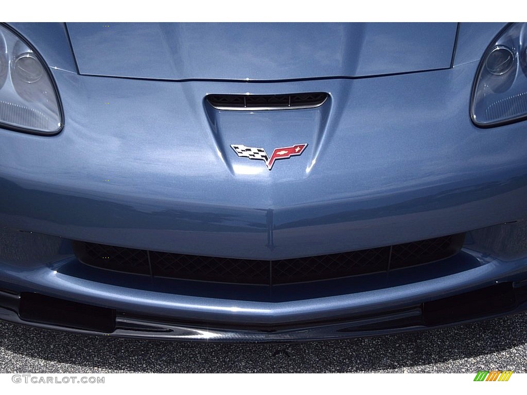 2011 Corvette Z06 - Supersonic Blue Metallic / Ebony Black photo #8