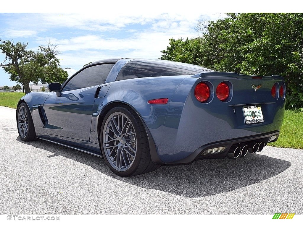2011 Corvette Z06 - Supersonic Blue Metallic / Ebony Black photo #12