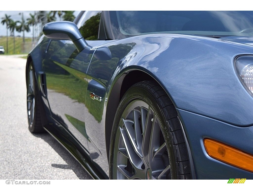 2011 Corvette Z06 - Supersonic Blue Metallic / Ebony Black photo #14