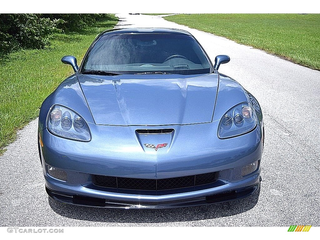 2011 Corvette Z06 - Supersonic Blue Metallic / Ebony Black photo #25