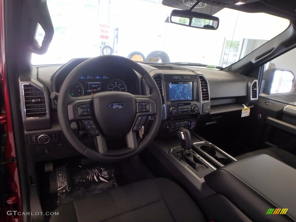 2017 F150 XLT SuperCrew 4x4 - Ruby Red / Black photo #8