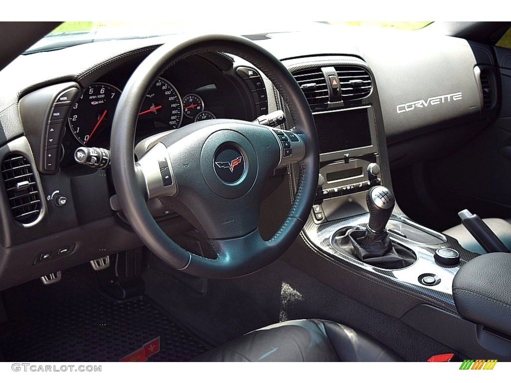 2011 Corvette Z06 - Supersonic Blue Metallic / Ebony Black photo #38