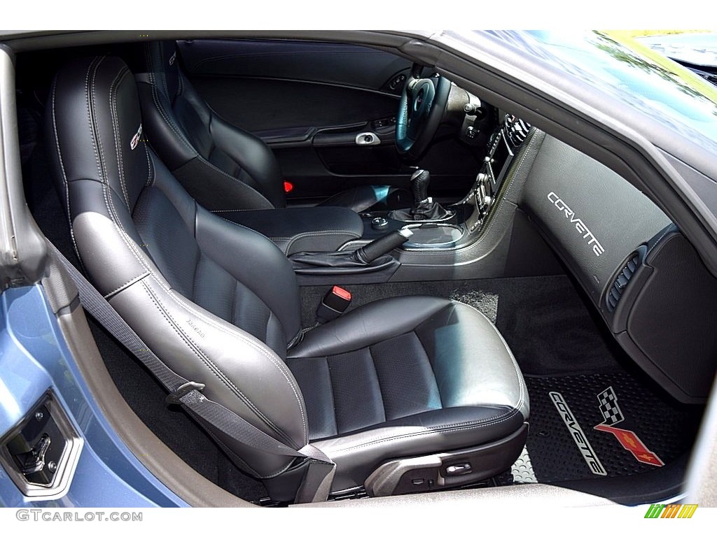 2011 Corvette Z06 - Supersonic Blue Metallic / Ebony Black photo #39
