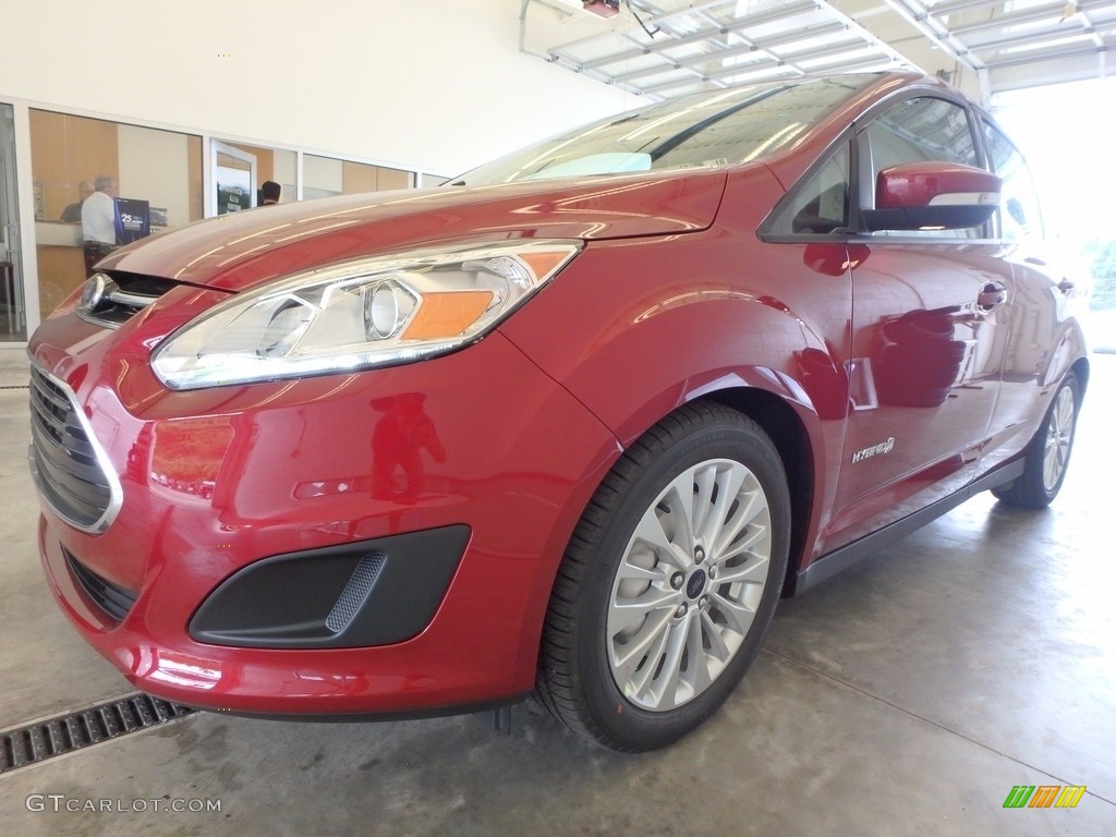 Ruby Red 2017 Ford C-Max Hybrid SE Exterior Photo #121263419