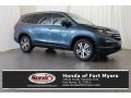 Steel Sapphire Metallic 2017 Honda Pilot EX-L AWD w/Navigation