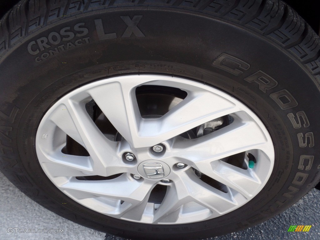 2016 CR-V EX-L - Obsidian Blue Pearl / Gray photo #7