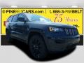 2017 Diamond Black Crystal Pearl Jeep Grand Cherokee Laredo 4x4  photo #1