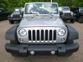 2017 Billet Silver Metallic Jeep Wrangler Unlimited Sport 4x4  photo #8
