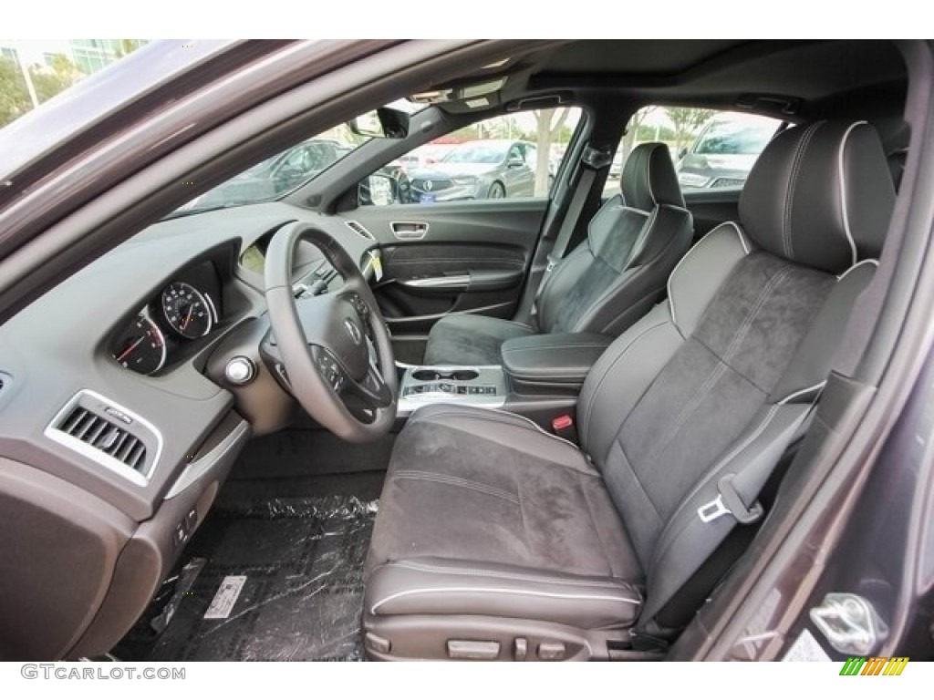 2018 Acura TLX V6 SH-AWD A-Spec Sedan Front Seat Photo #121268406