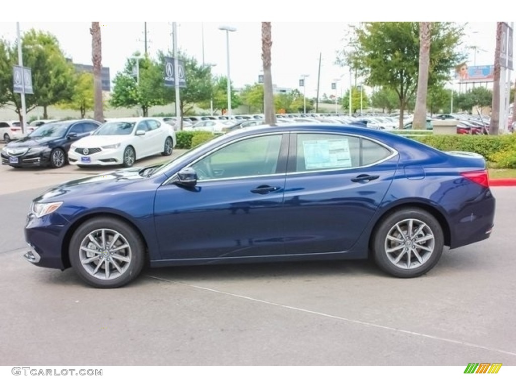 2018 TLX Technology Sedan - Fathom Blue Pearl / Ebony photo #4