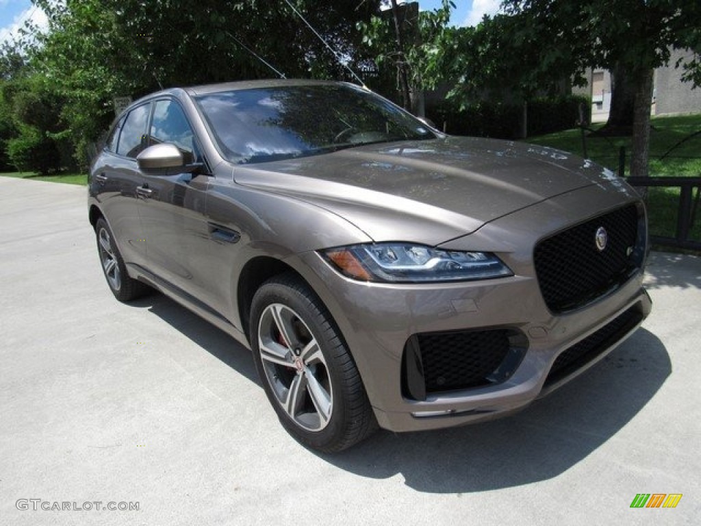 Quartzite 2017 Jaguar F-PACE 35t AWD S Exterior Photo #121270028