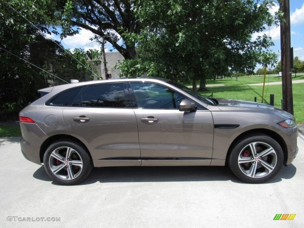 Quartzite 2017 Jaguar F-PACE 35t AWD S Exterior Photo #121270122