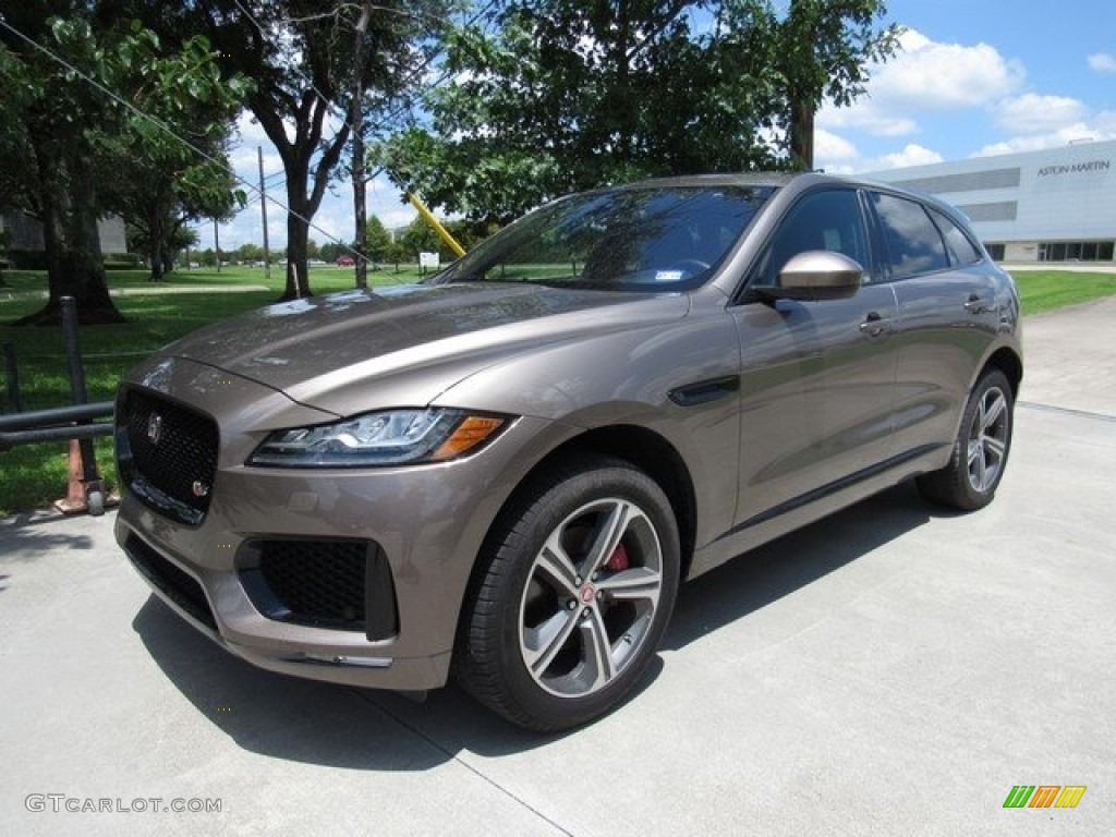 Quartzite 2017 Jaguar F-PACE 35t AWD S Exterior Photo #121270163
