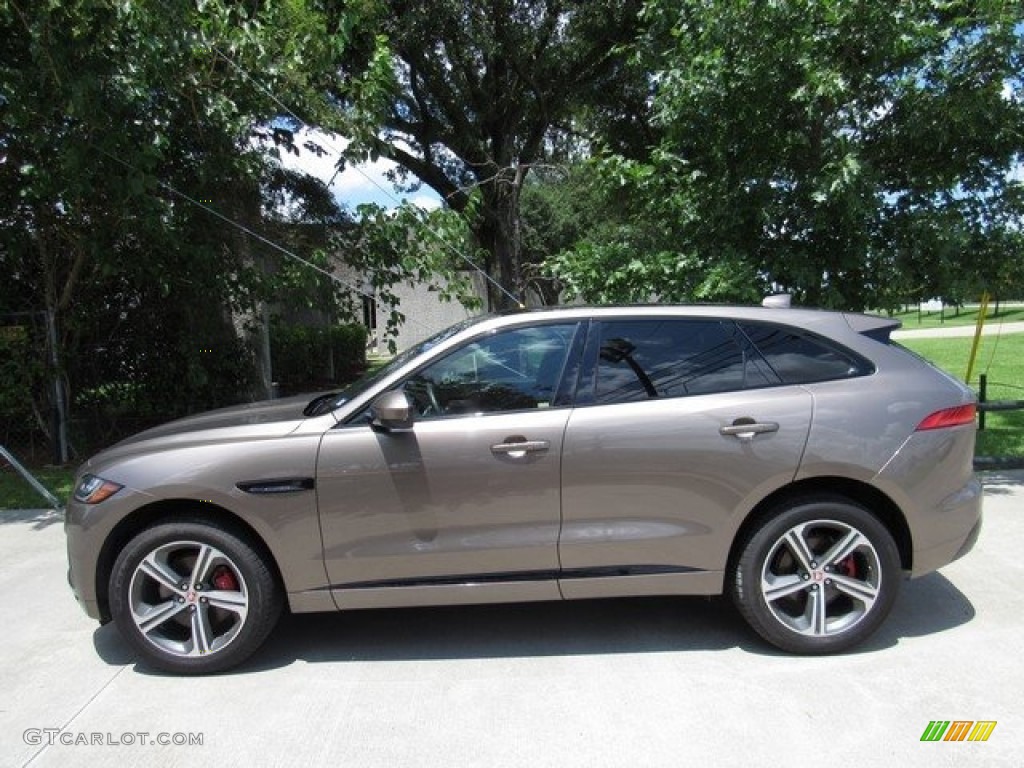 Quartzite 2017 Jaguar F-PACE 35t AWD S Exterior Photo #121270188