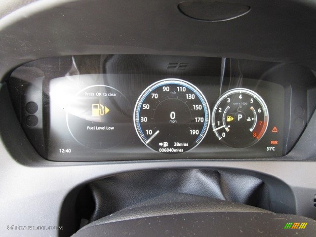2017 Jaguar F-PACE 35t AWD S Gauges Photo #121270643