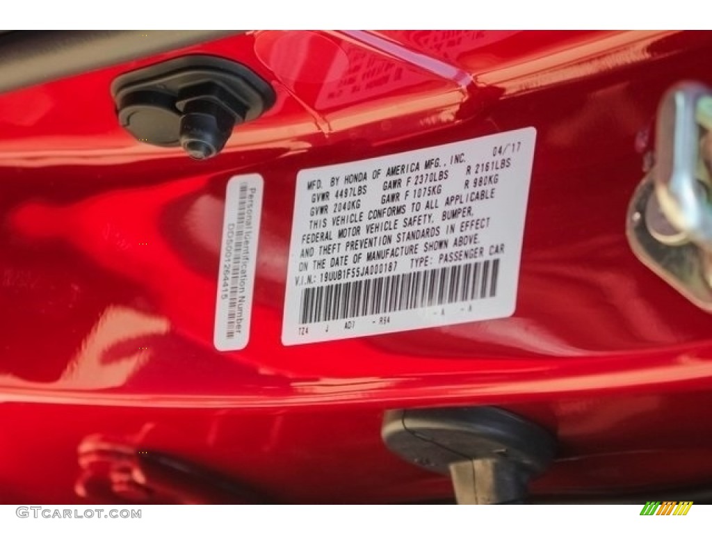 2018 TLX Technology Sedan - San Marino Red / Ebony photo #43